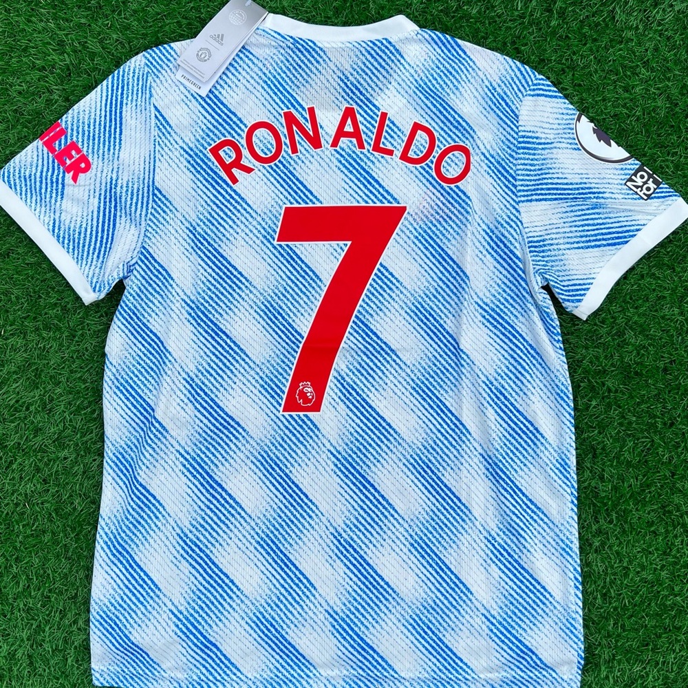NEW Ronaldo Man United Away 21/22 jersey PREMIER LEAGUE